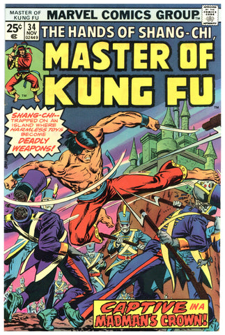 Master of Kung Fu #34 VF