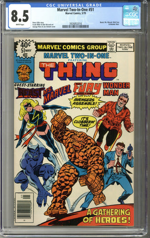Marvel Two-In-One #51 CGC 8.5