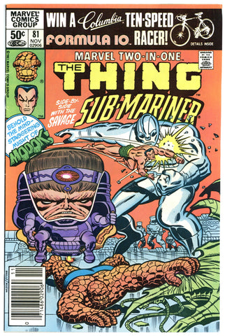 Marvel Two-In-One #81 VF-
