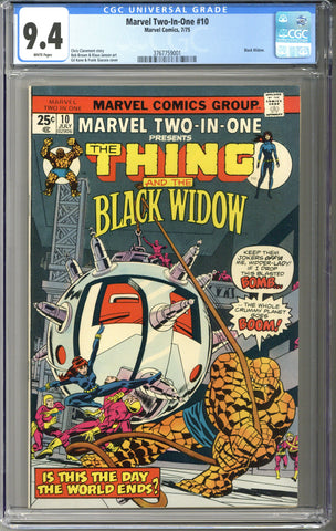 Marvel Two-In-One #10 CGC 9.4