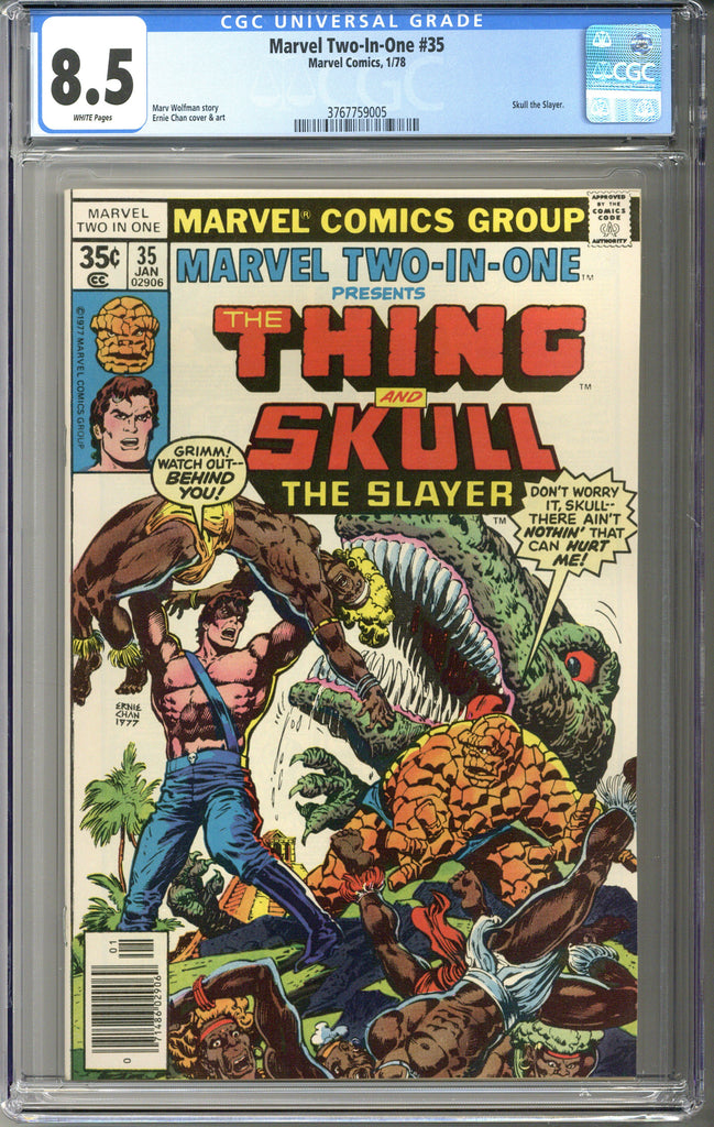 Marvel Two-In-One #35 CGC 8.5