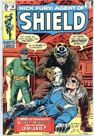 Nick Fury, Agent of SHIELD #18 VG+