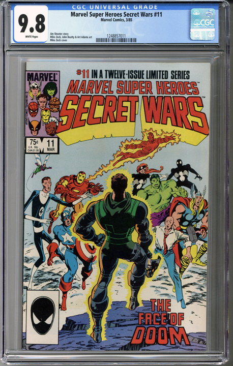 Marvel Super Heroes Secret Wars #11 CGC 9.8
