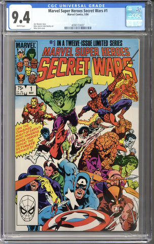 Marvel Super Heroes Secret Wars #1 CGC 9.4