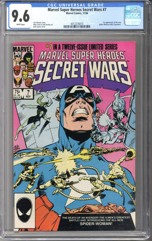 Marvel Super Heroes Secret Wars #7 CGC 9.6