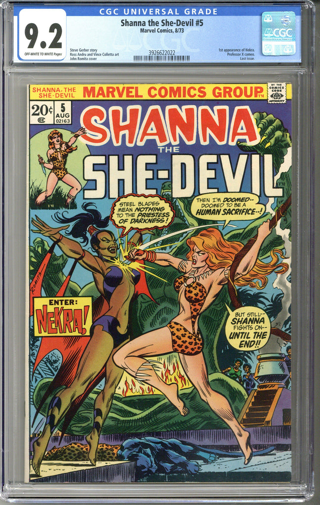 Shanna the She-Devil #5 CGC 9.2