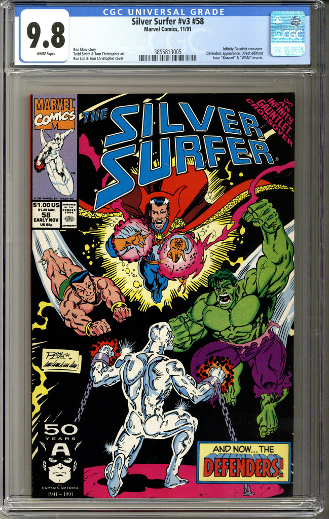 Silver Surfer v3 #58 CGC 9.8