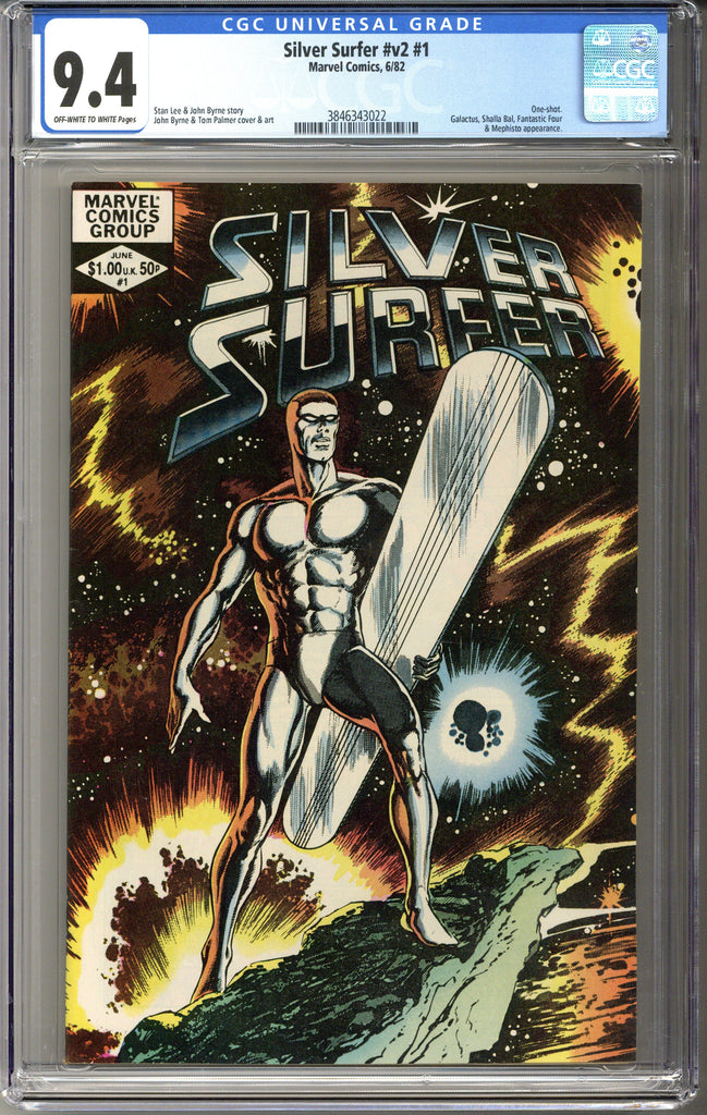Silver Surfer v2 #1 CGC 9.4
