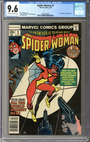 Spider-Woman #1 CGC 9.6