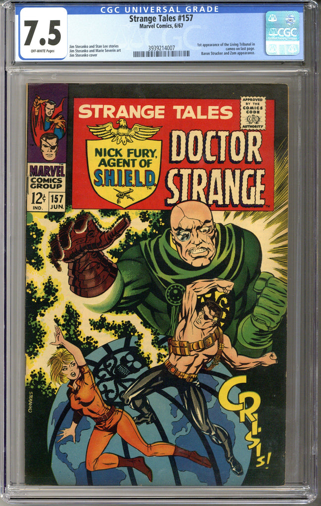 Strange Tales #157 CGC 7.5