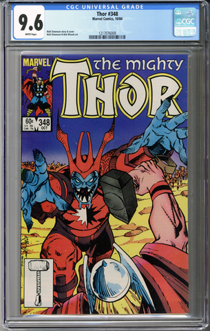 Colorado Comics - Thor #348  CGC 9.6 