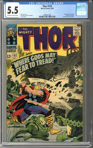 Thor #132 CGC 5.5