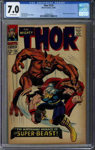 Thor #135 CGC 7.0
