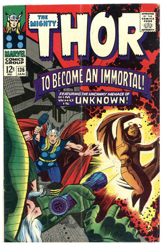 Thor #136 VG/F