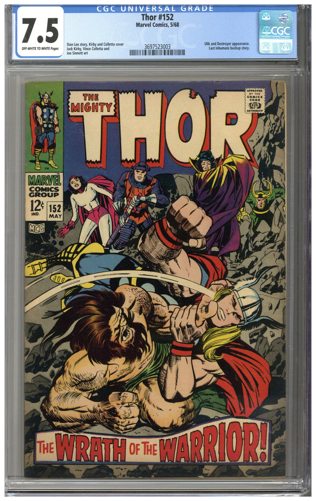 Thor #152 CGC 7.5
