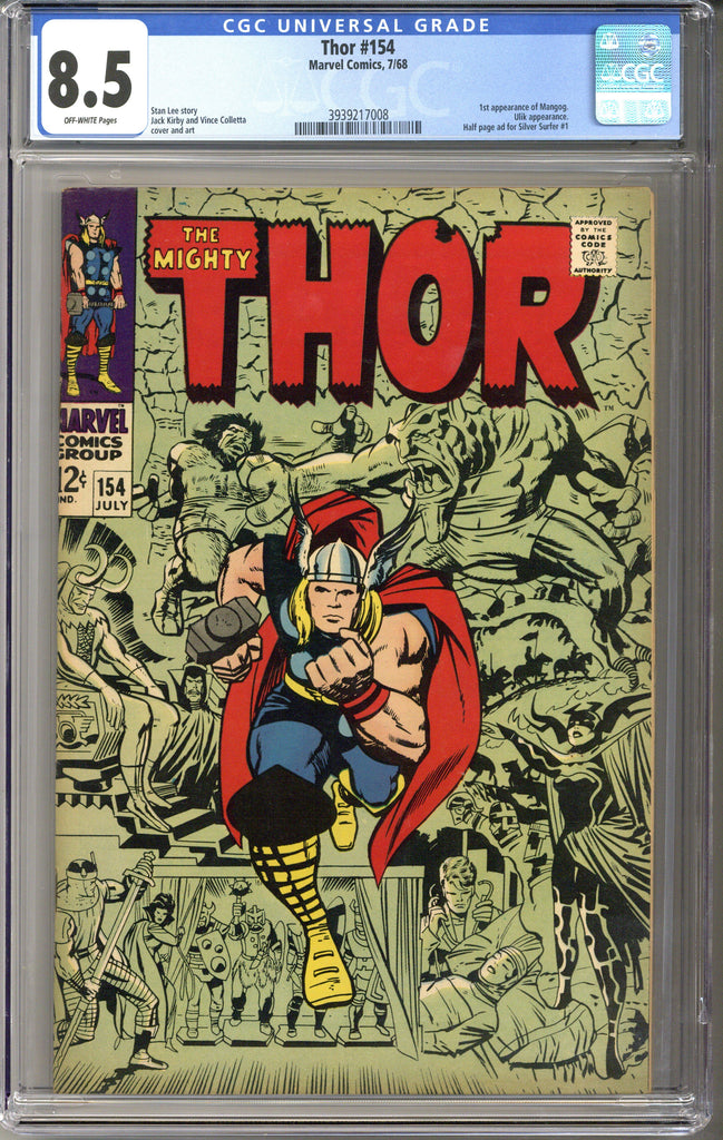 Thor #154 CGC 8.5