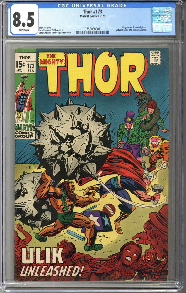 Thor #173 CGC 8.5