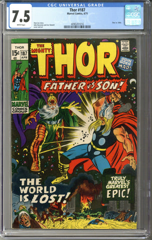Thor #187 CGC 7.5