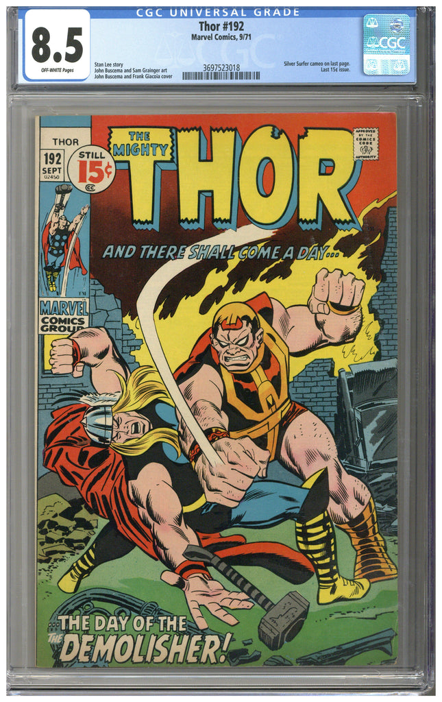 Thor #192 CGC 8.5