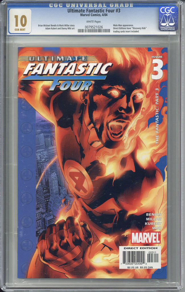 Ultimate Fantastic Four #3 CGC 10