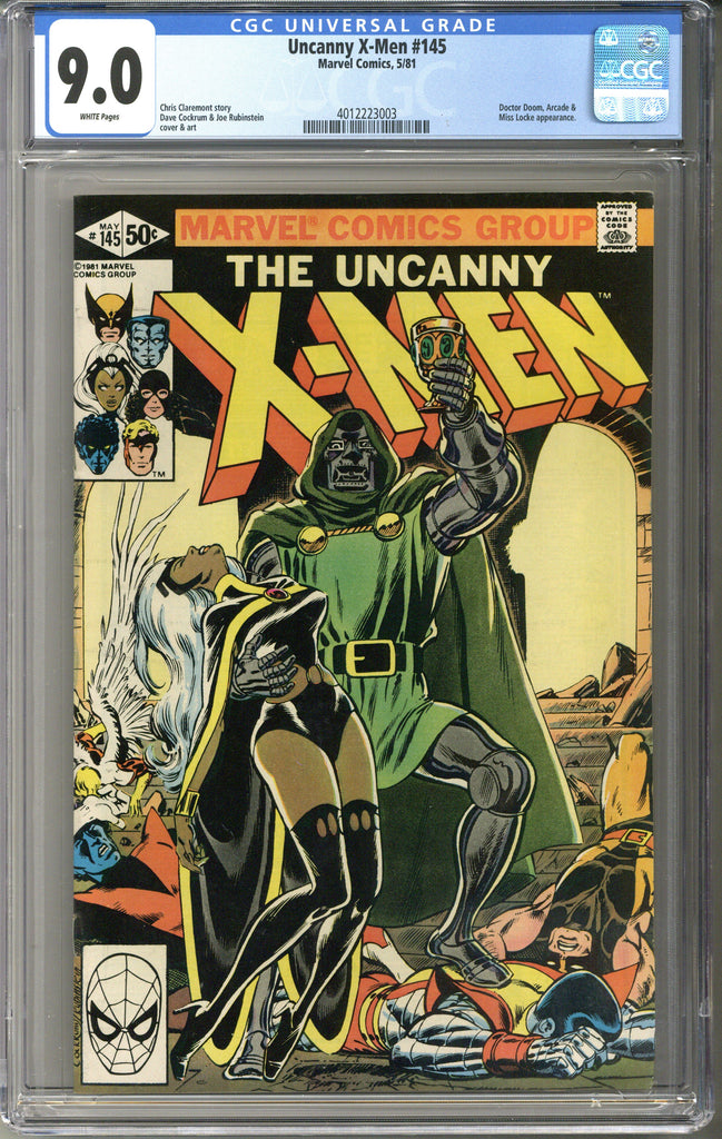 Uncanny X-Men #145 CGC 9.0