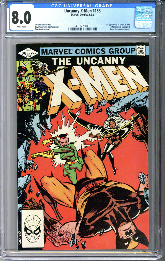 Uncanny X-Men #158 CGC 8.0