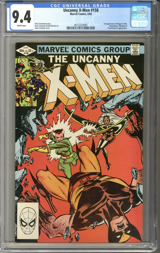 Uncanny X-Men #158 CGC 9.4