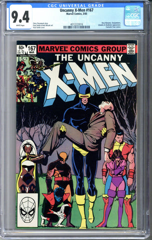 Uncanny X-Men #167 CGC 9.4
