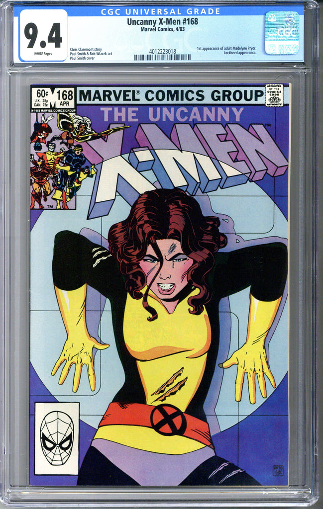 Uncanny X-Men #168 CGC 9.4