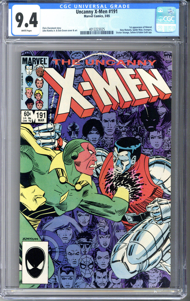 Uncanny X-Men #191 CGC 9.4