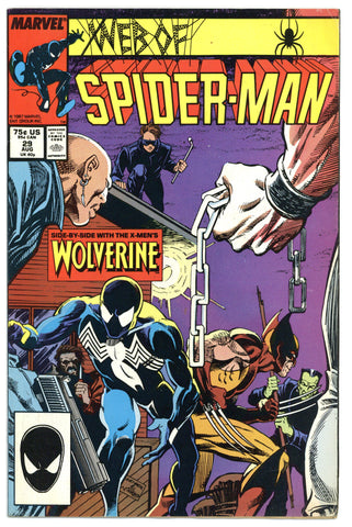 Web of Spider-man #29 F/VF