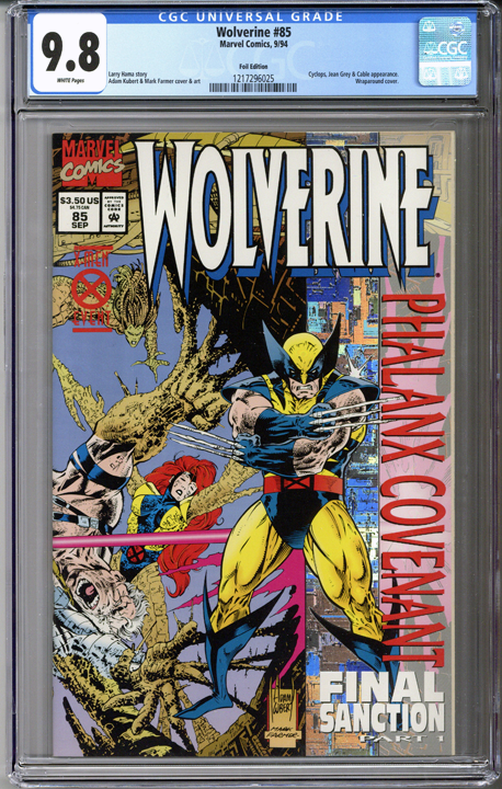 Colorado Comics - Wolverine #85  CGC 9.8 