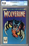 Wolverine Limited Series #2 CGC 9.0