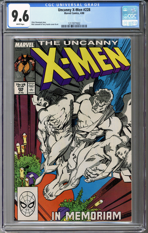 Colorado Comics - Uncanny X-Men #228  CGC 9.6 