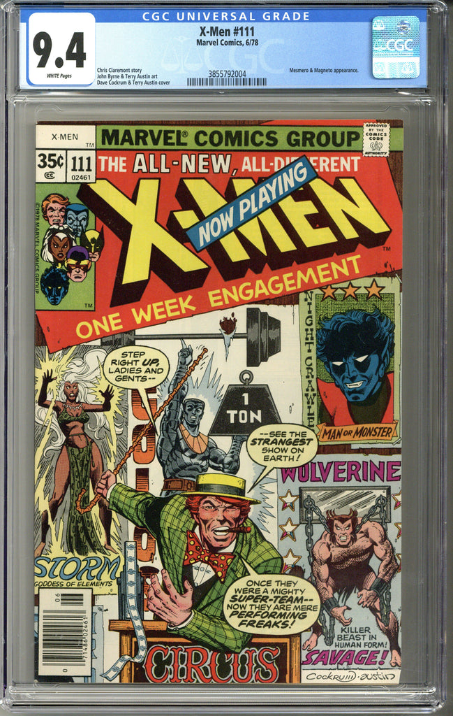 X-Men #111 CGC 9.4