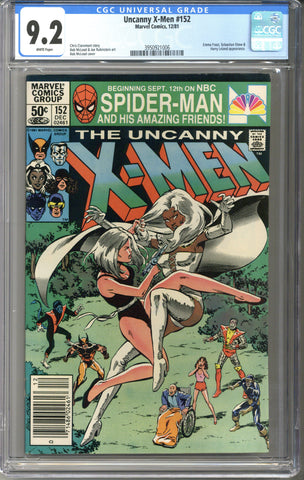 Uncanny X-Men #152 CGC 9.2