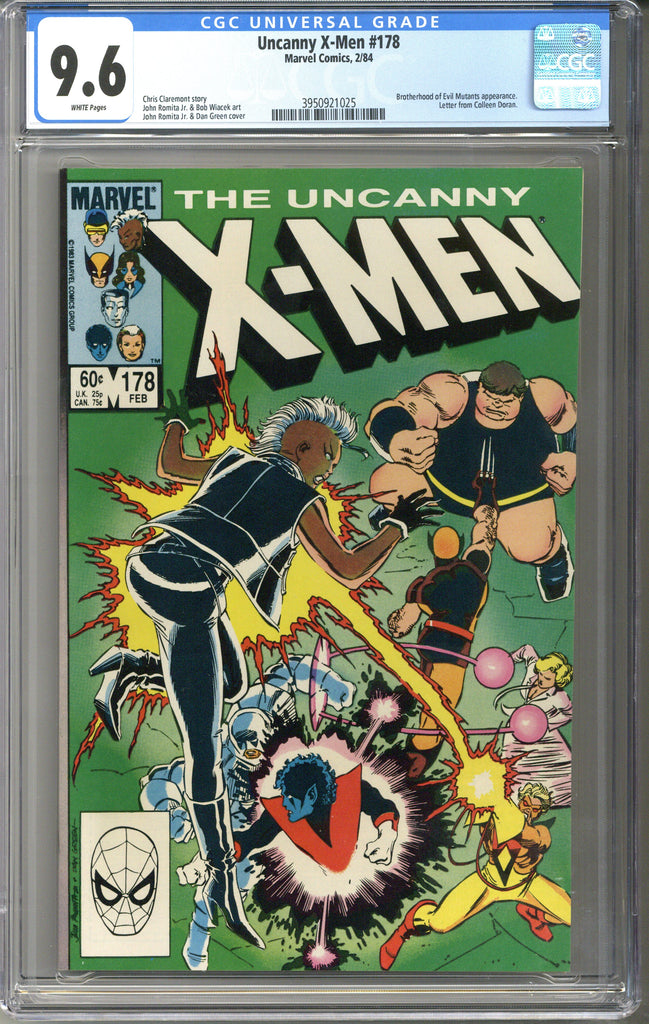 Uncanny X-Men #178 CGC 9.6