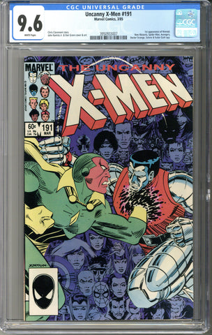 Uncanny X-Men #191 CGC 9.6