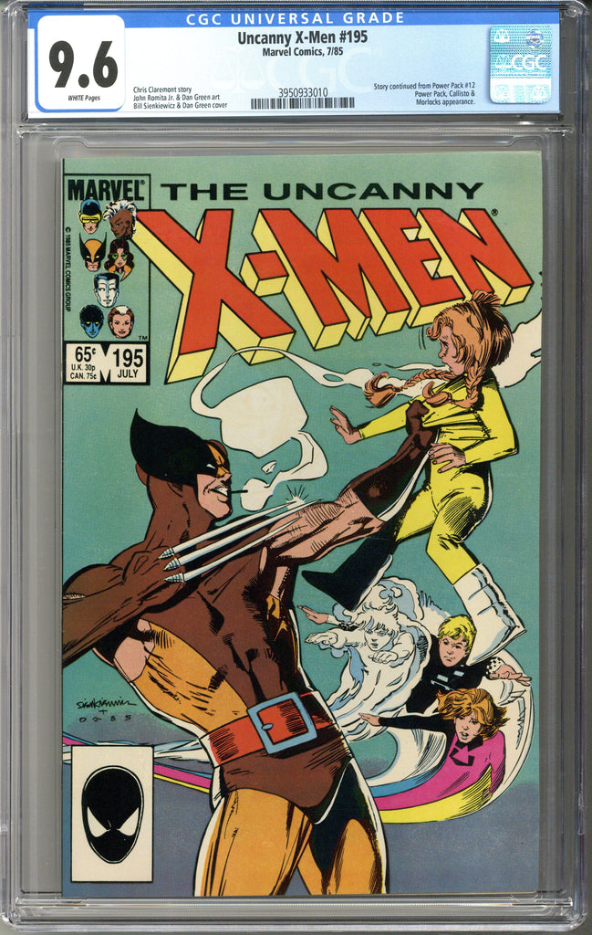 Uncanny X-Men #195 CGC 9.6