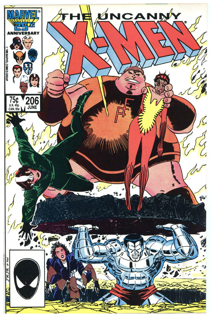 Uncanny X-Men #206 Fine