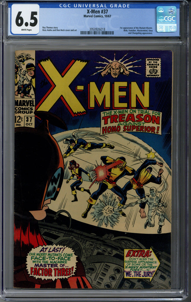 X-Men #37 CGC 6.5