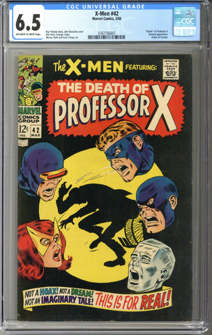 X-Men #42 CGC 6.5