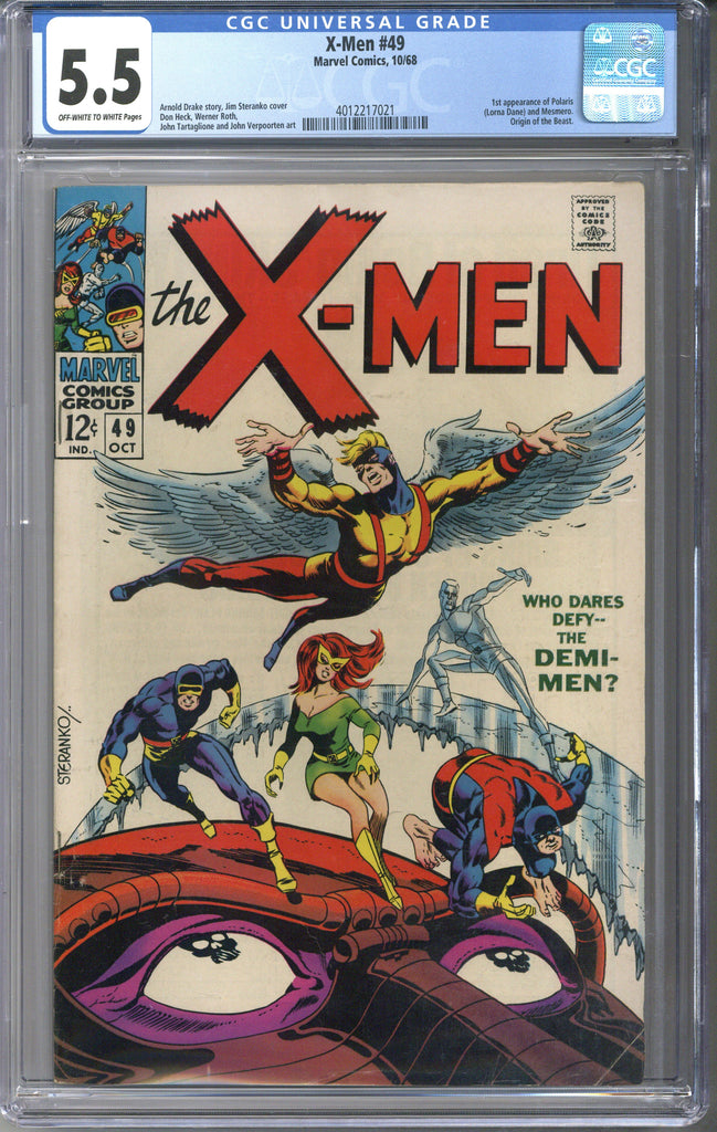 X-Men #49 CGC 5.5