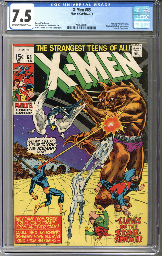 X-Men #65 CGC 7.5