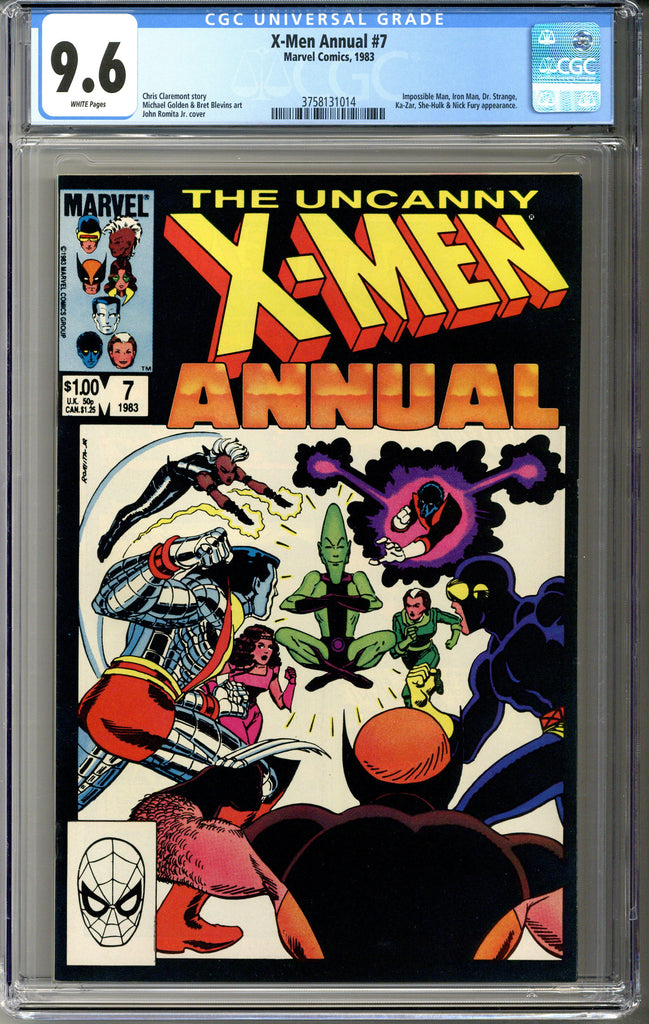 X-Men Annual #7 CGC 9.6