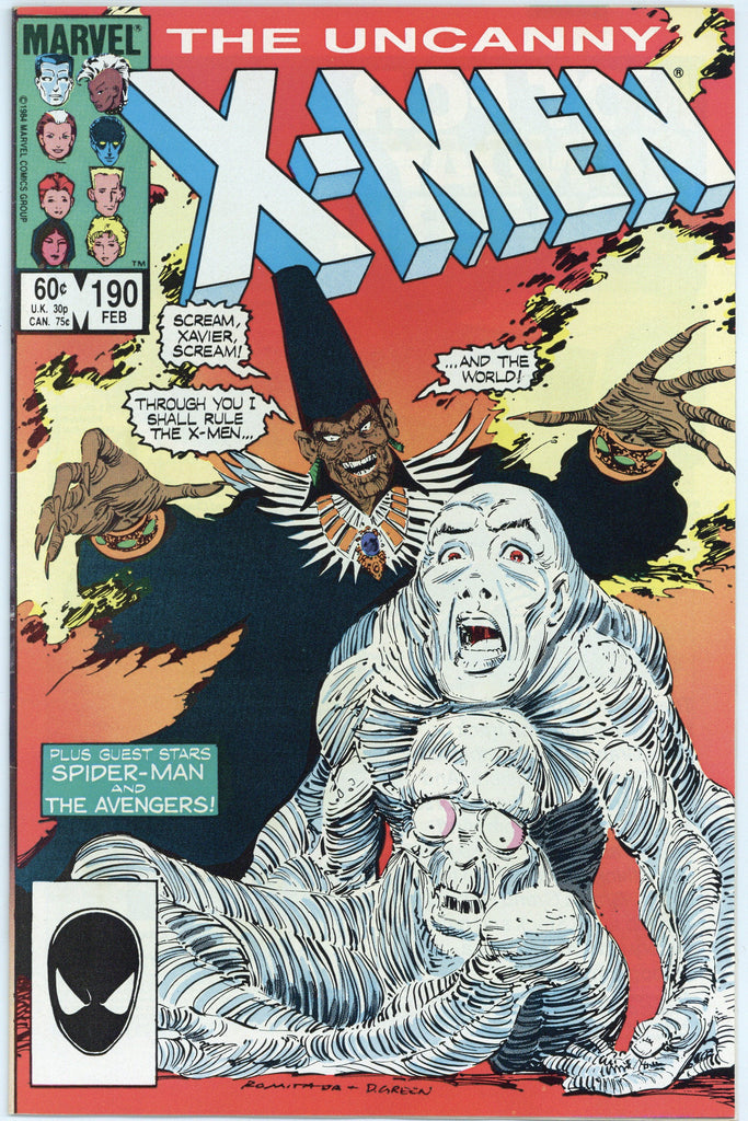 Uncanny X-Men #190 NM-