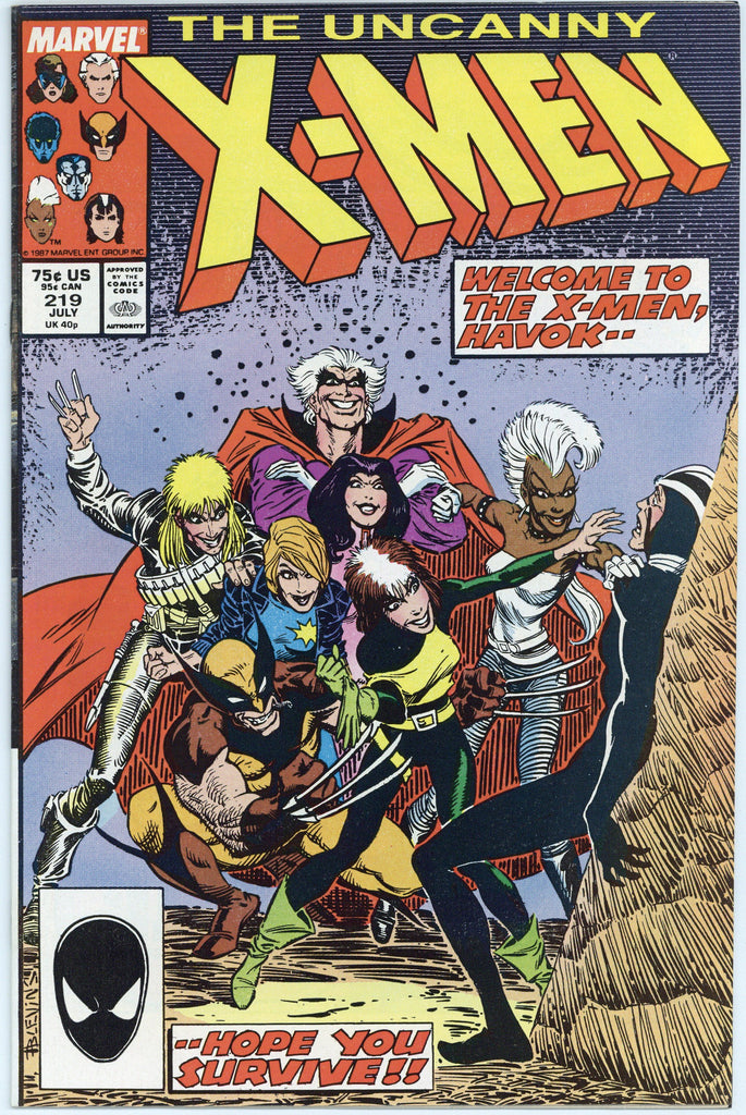 Uncanny X-Men #219 NM+