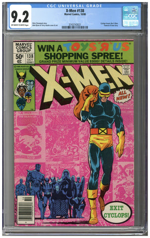 X-Men #138 CGC 9.2