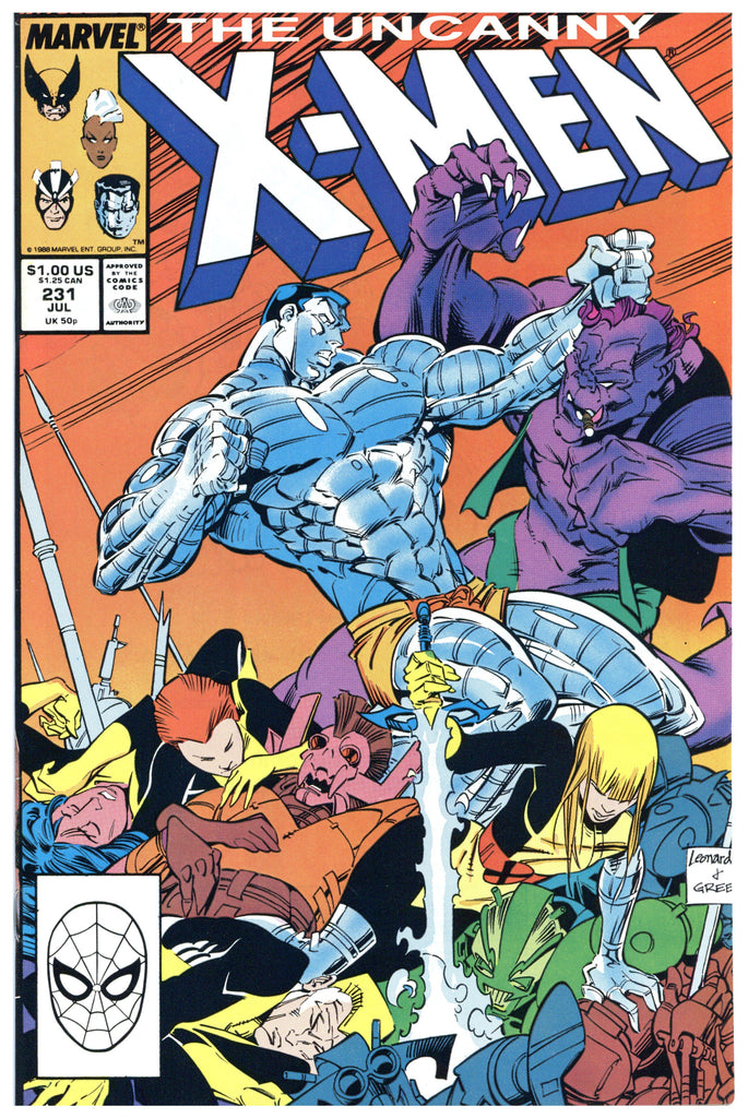 Uncanny X-Men #231 NM+
