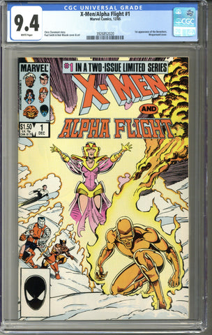 X-Men and Alpha Flight #1 CGC 9.4